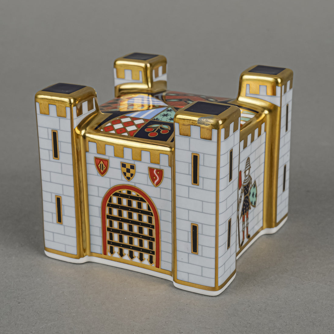 ROYAL CROWN DERBY Figurine Treasures of Childhood - Mini Fort