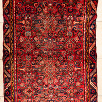 Hand Knotted Wool Heriz Persian Rug