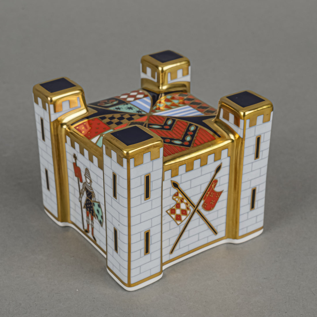 ROYAL CROWN DERBY Figurine Treasures of Childhood - Mini Fort
