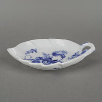 RCOPENHAGEN Blue Flower Leaf Shape Pickle Dish 10/1597
