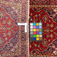 Hand Knotted Wool Kashan Persian Runner