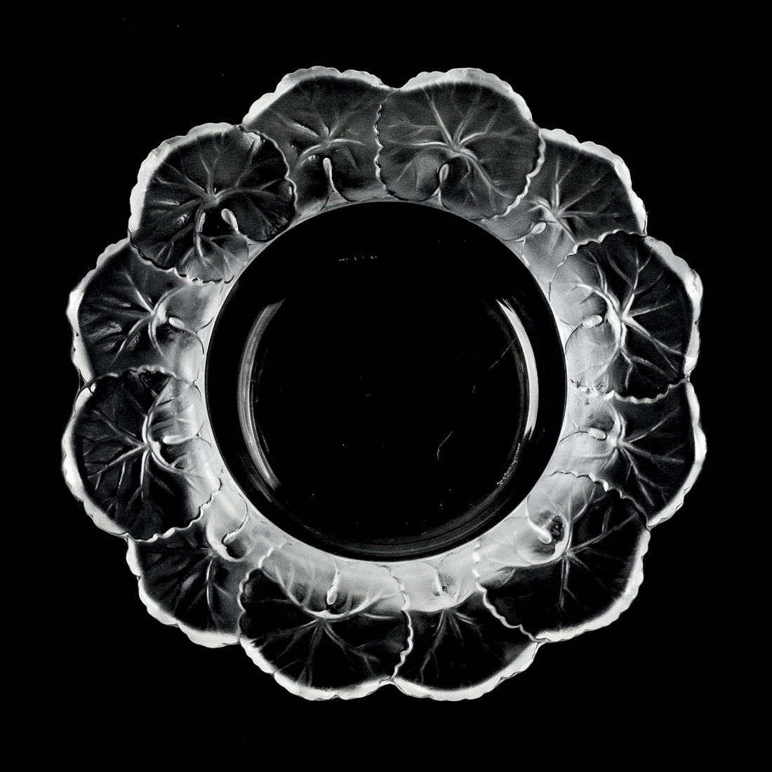 LALIQUE Honfleur/Geranium Bowl
