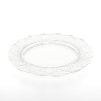 LALIQUE Honfleur/Geranium Salad Plate