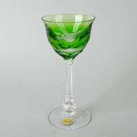 MOSER Whisky Birds Of The Wild Wine Glass - Green