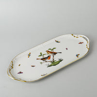 HEREND Rothschild Bird Sandwich Tray