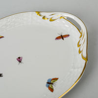 HEREND Rothschild Bird Sandwich Tray