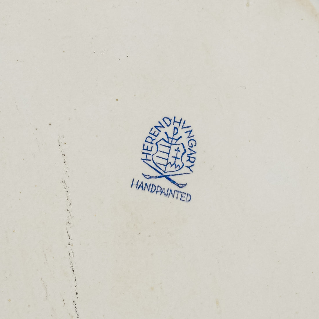 HEREND Rothschild Bird Sandwich Tray