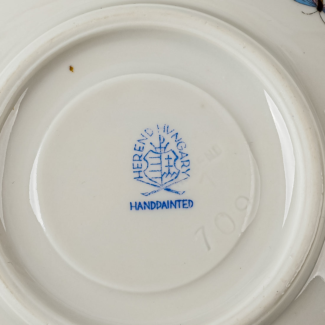HEREND Rothchild Bird Espresso Cup & Saucer