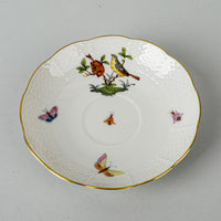 HEREND Rothchild Bird Espresso Cup & Saucer