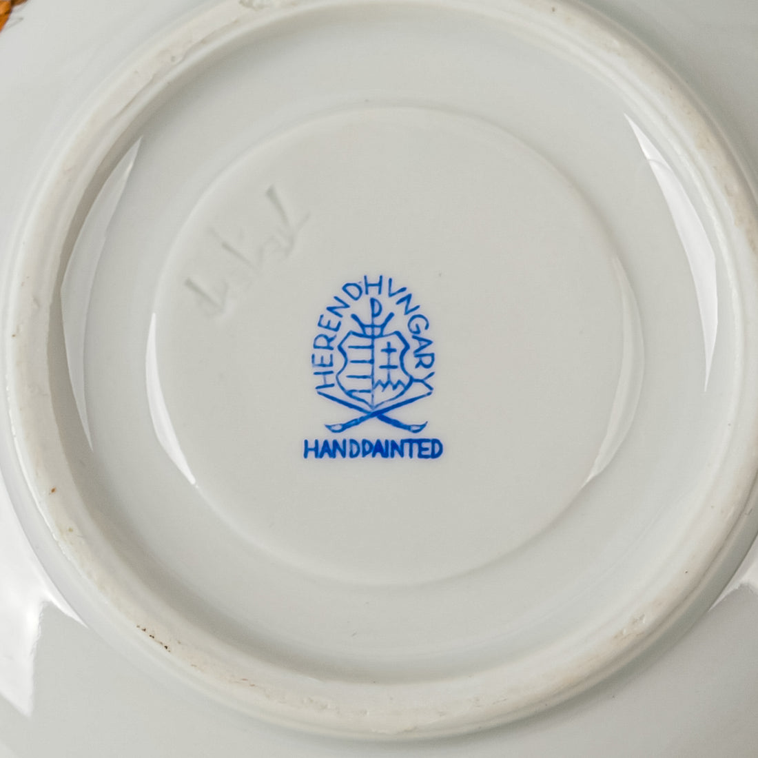HEREND Rothchild Bird Espresso Cup & Saucer