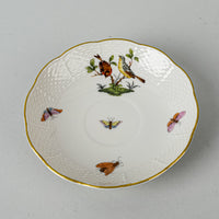 HEREND Rothchild Bird Espresso Cup & Saucer