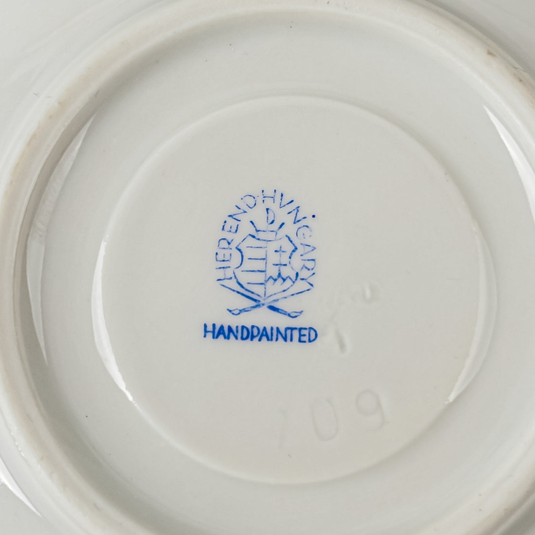 HEREND Rothchild Bird Espresso Cup & Saucer
