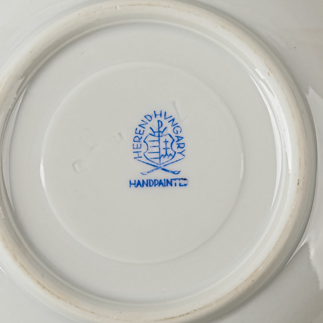 HEREND Rothchild Bird Espresso Cup & Saucer