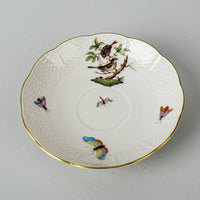 HEREND Rothchild Bird Espresso Cup & Saucer