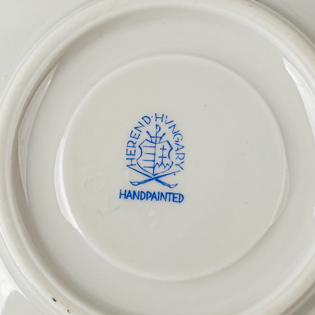 HEREND Rothchild Bird Espresso Cup & Saucer