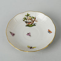 HEREND Rothchild Bird Espresso Cup & Saucer