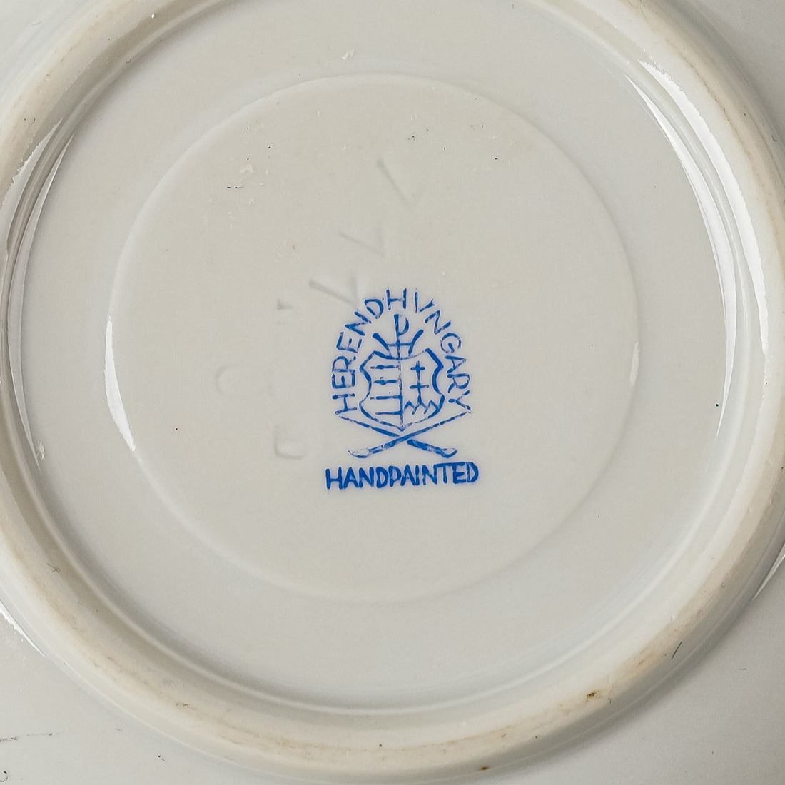 HEREND Rothchild Bird Espresso Cup & Saucer