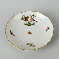 HEREND Rothchild Bird Espresso Cup & Saucer