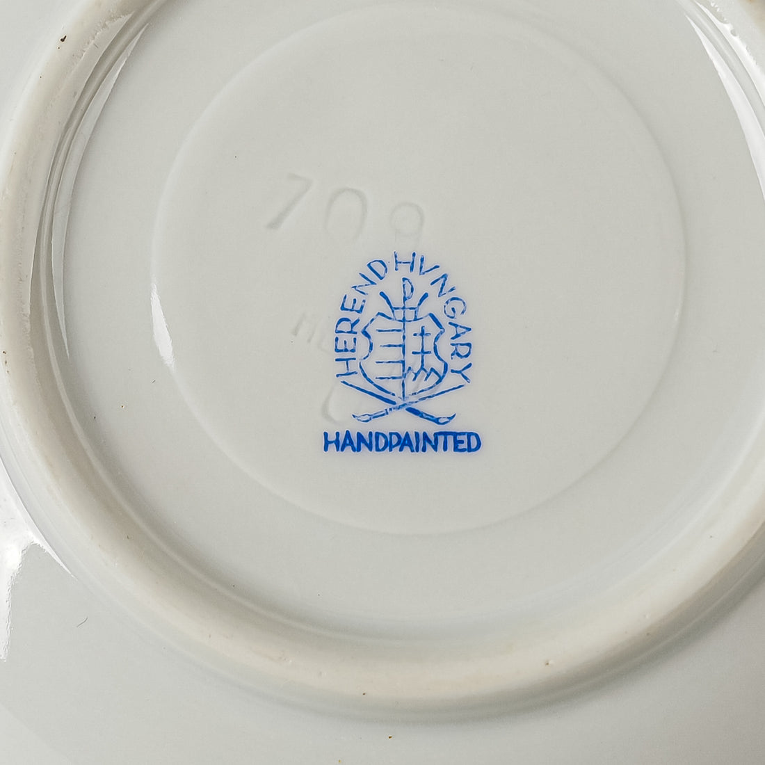 HEREND Rothchild Bird Espresso Cup & Saucer