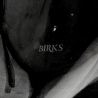 BIRKS Silverplate And Glass Duck Decanter - 2 Pieces