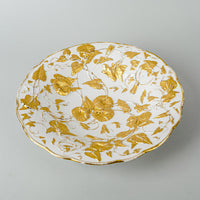 MEISSEN Gilt Embossed Morning Glory Bowl