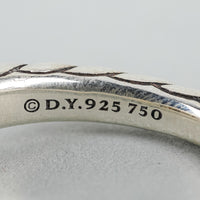DAVID YURMAN Sterling Silver And 18K Madeira Citrine "Novella" Ring