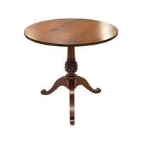 ETHAN ALLEN Cherry Pedestal Table