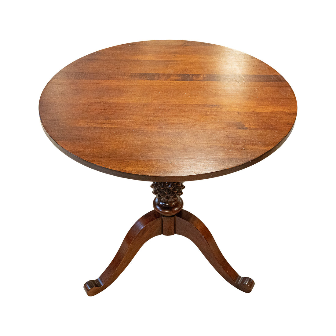ETHAN ALLEN Cherry Pedestal Table
