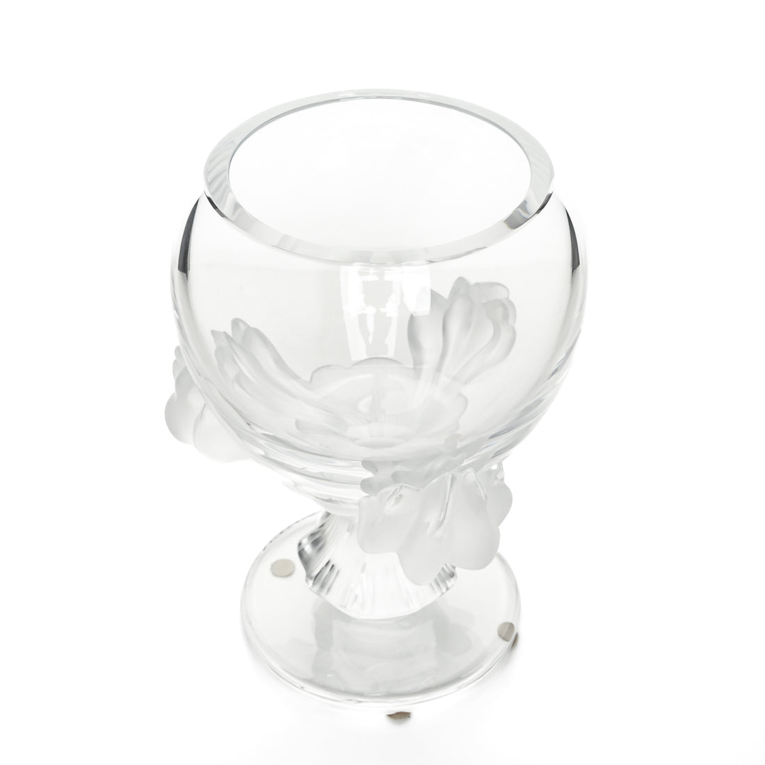 LALIQUE Baghera Vase