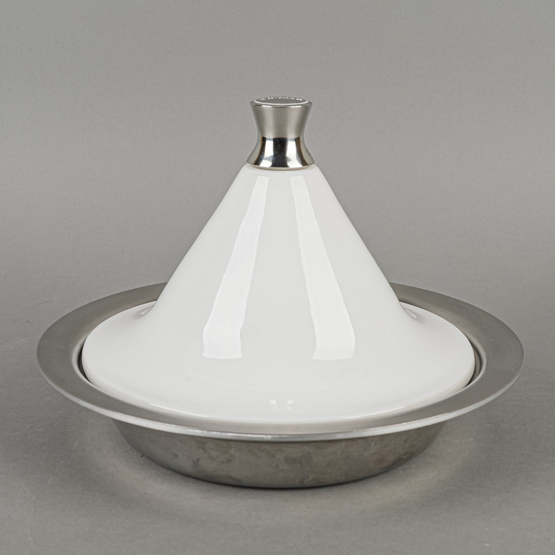 ALL-CLAD Stainless Steel & Ceramic Tagine White  2pcs