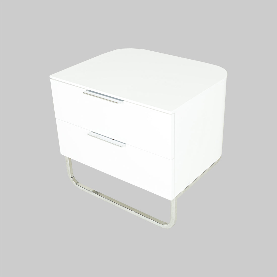 LIGNE ROSET Hyannis Port White Laquer End Tables Set of 2