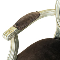 FORNASETTI Silver Gilt Themes & Variations Dining Chair