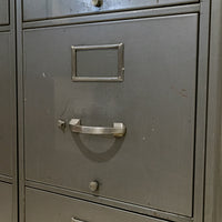 OFFICE SPECIALTY MFG CO Vintage Waterfall Steel Filing Cab