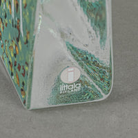 IITTALA Helja Liukko-Sundstrom DANCING LEAVES Glass Card