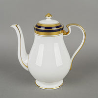 AYNSLEY Cobalt Royale Coffee Pot With Lid