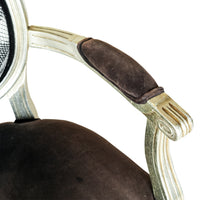 FORNASETTI Silver Gilt Themes & Variations Dining Chair