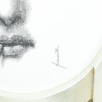 FORNASETTI Silver Gilt Themes & Variations Dining Chair