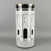 FORNASETTI Casa con Colonne Lacquered Steel Umbrella Stand
