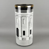 FORNASETTI Casa con Colonne Lacquered Steel Umbrella Stand