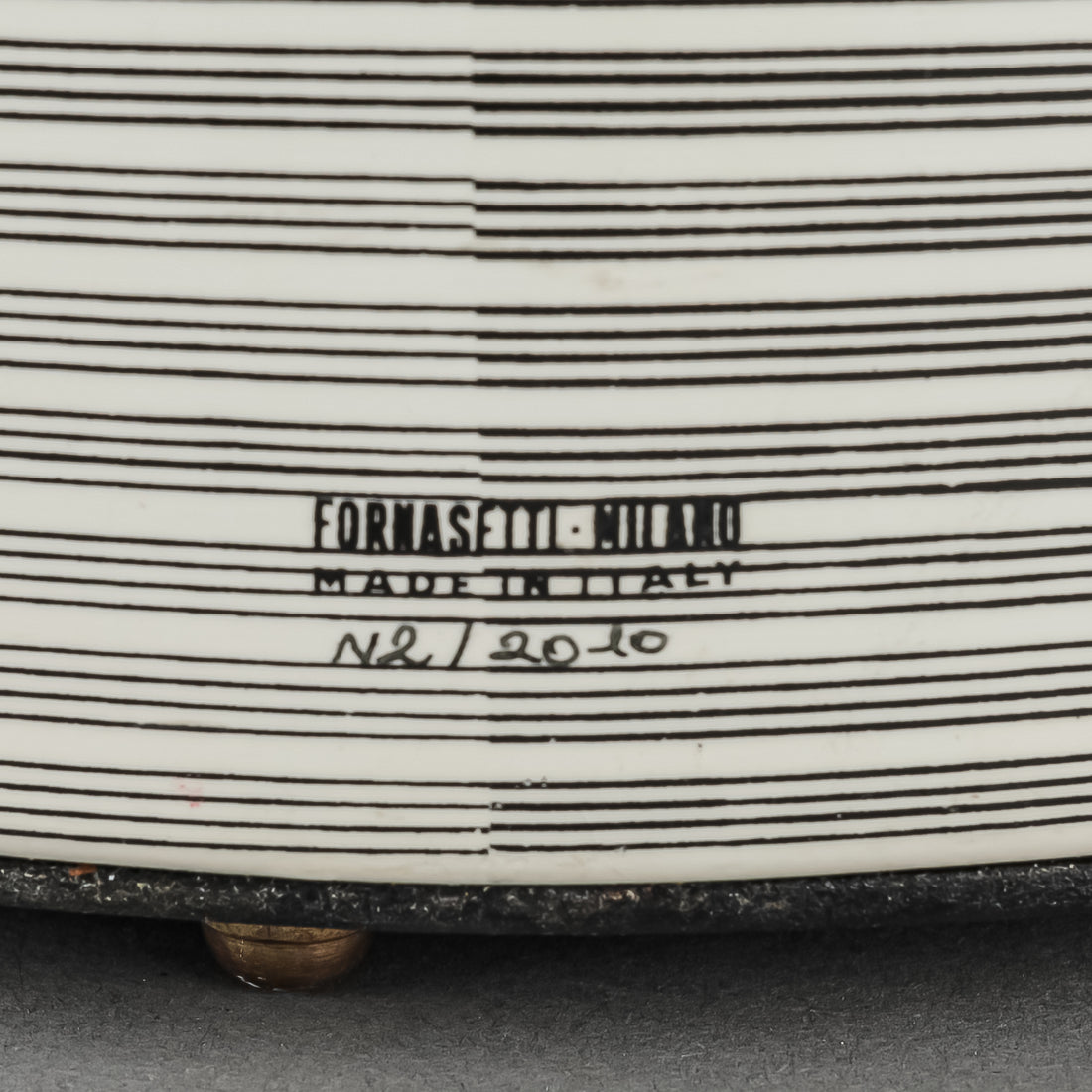 FORNASETTI Casa con Colonne Lacquered Steel Umbrella Stand