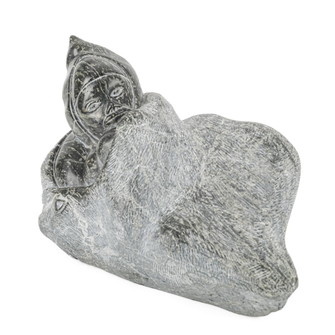 Simeonie Ohaituk (Inukjuak 1941) Man Sleeping In Bearskin