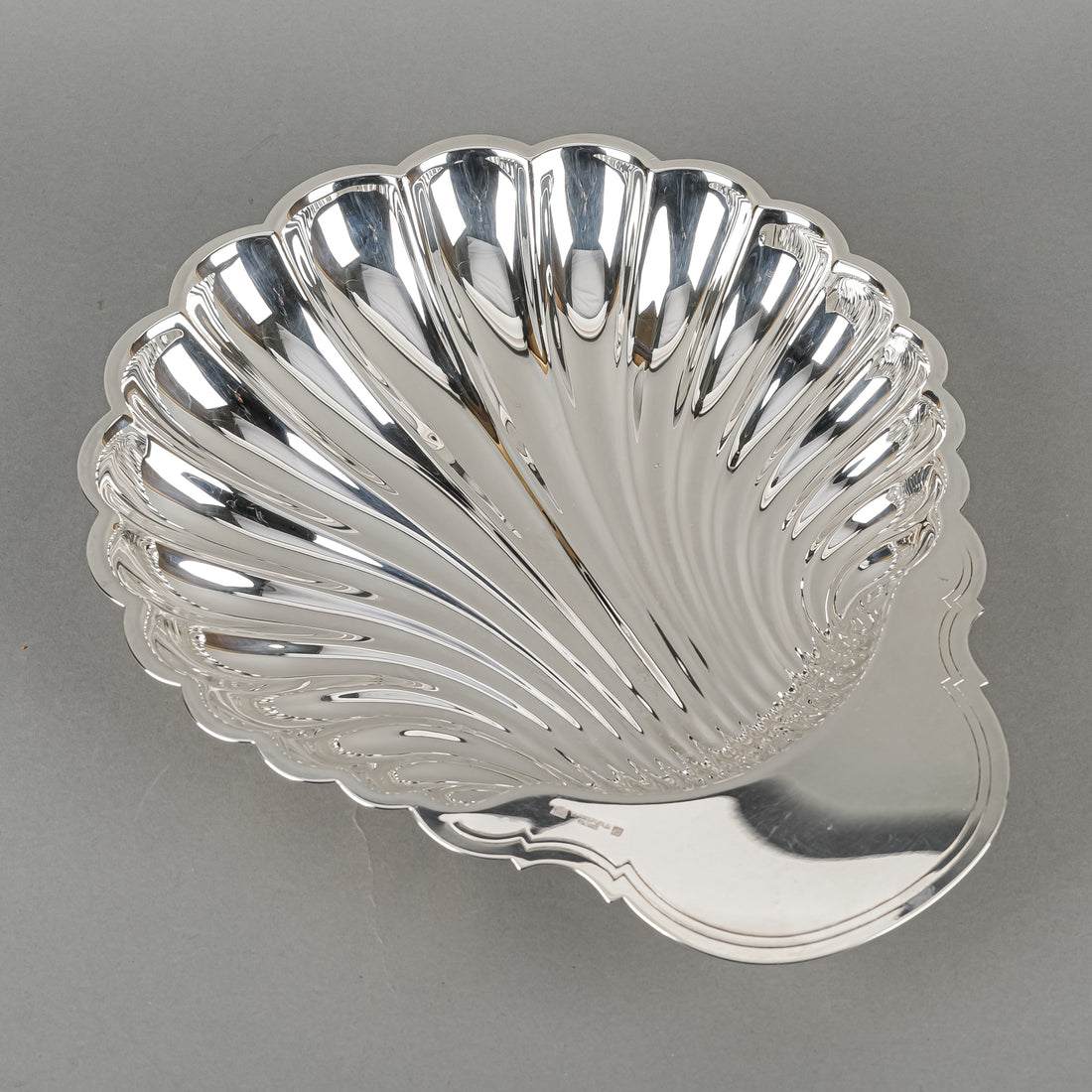 CHRISTOFLE Fleron Silver Plate Shell Dish