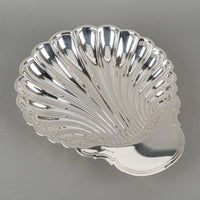 CHRISTOFLE Fleron Silver Plate Shell Dish