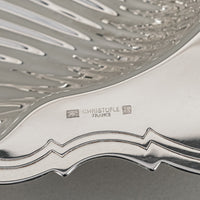 CHRISTOFLE Fleron Silver Plate Shell Dish