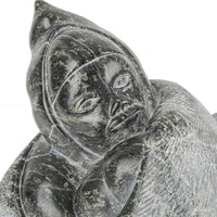 Simeonie Ohaituk (Inukjuak 1941) Man Sleeping In Bearskin