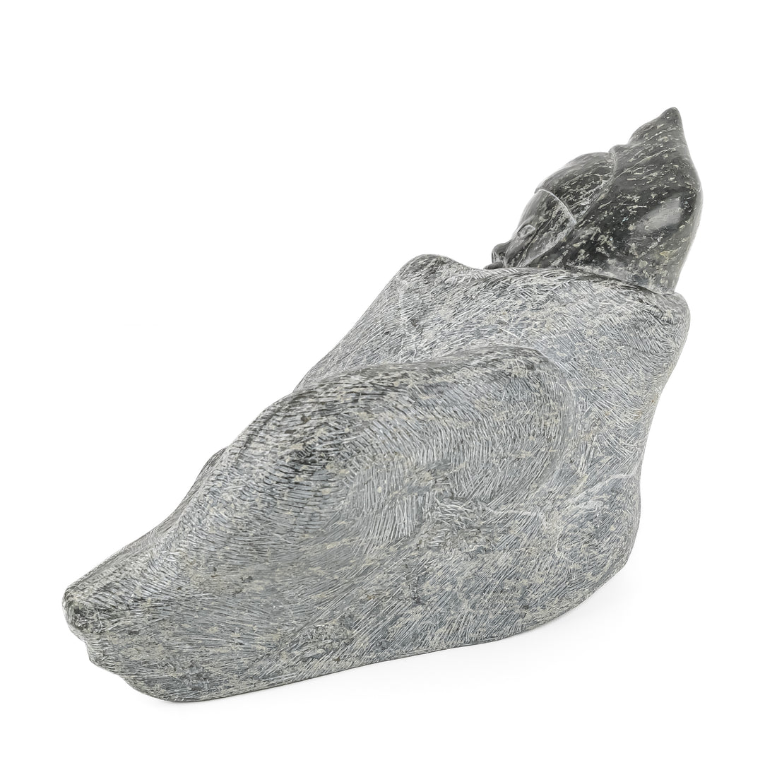 Simeonie Ohaituk (Inukjuak 1941) Man Sleeping In Bearskin