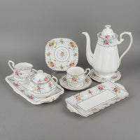 ROYAL ALBERT Petit Point Coffee Set 26 Pieces