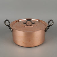 BAUMALU FRANCE Copper Lidded Stock Pot
