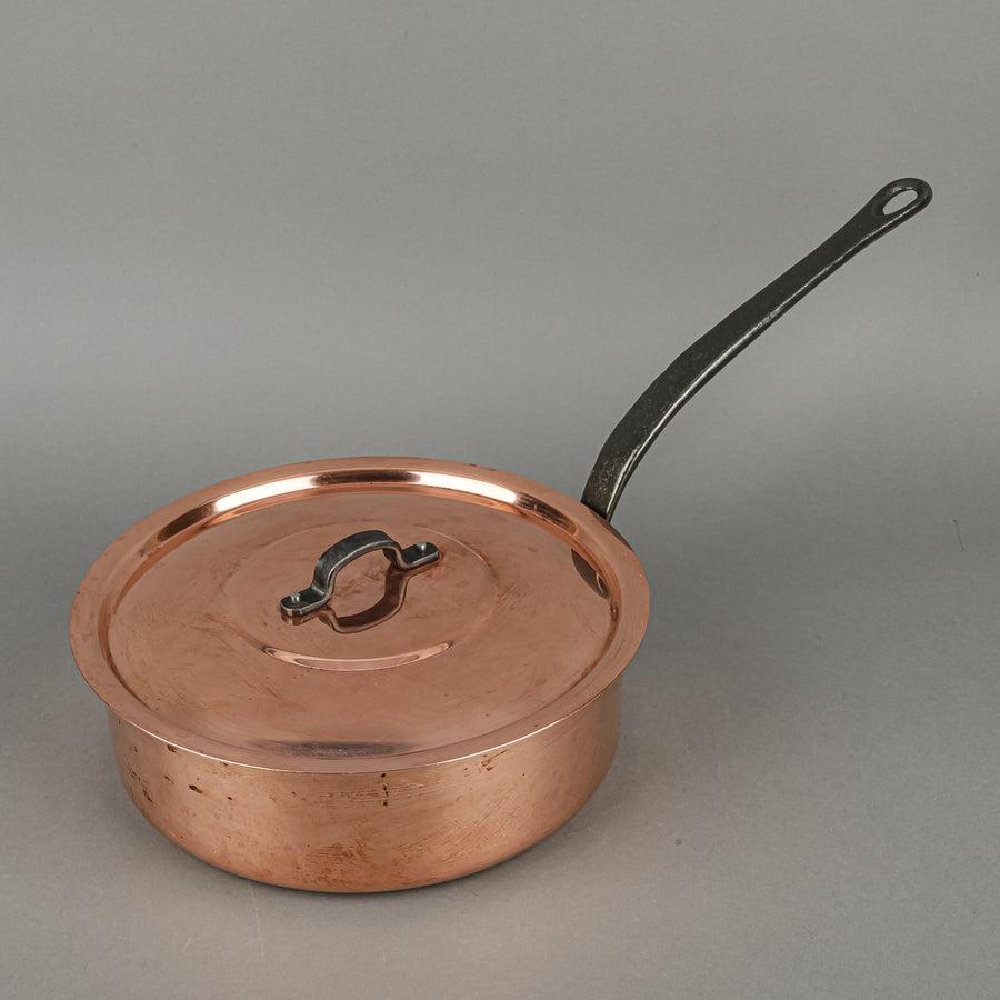 BAUMALU FRANCE Copper Lidded Saute Pan