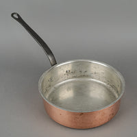 BAUMALU FRANCE Copper Lidded Saute Pan